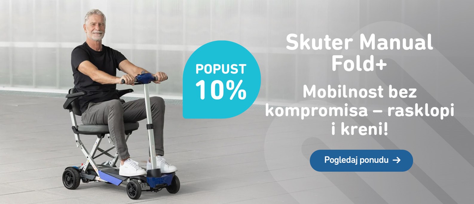 Skuter Manual Fold 10%