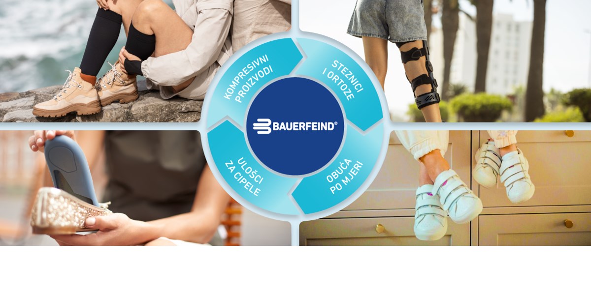 Bauerfeind – Vrhunska ortopedska pomagala za udobnost, stabilnost i kvalitetu života
