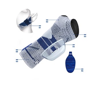 Bauerfeind ManuTrain® steznik za ručni zglob
