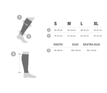 Sportski potkoljeni steznik