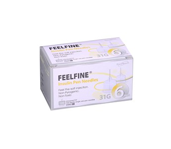 FEEL fine inzulinske pen igle 31G 6mm