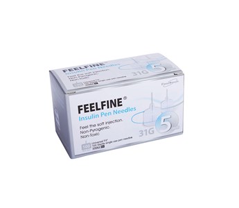 FEEL fine inzulinske pen igle 31G 5mm