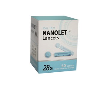 NANOLET lancete 28G, a50 