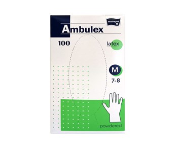 Medicinske rukavice AMBULEX lateks M