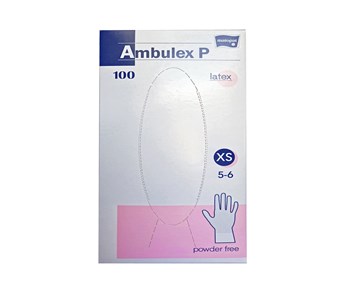Medicinske rukavice AMBULEX lateks, bez pudera