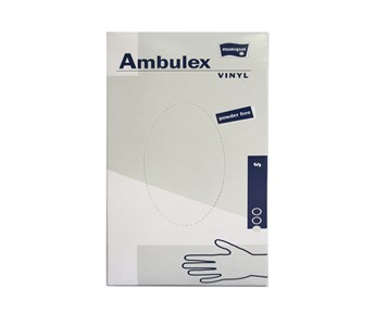 Medicinske rukavice AMBULEX vinil S, bez pudera