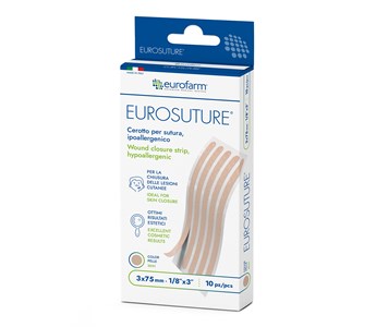 EUROSUTURE beige 3 mm x 75 mm, a10