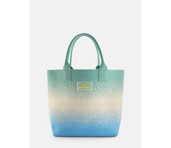Lemon Jelly Tamala Blue Aura pletena torba 